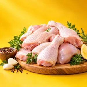 Frozen chicken nuggets, drumsticks and wings at Hands Food
